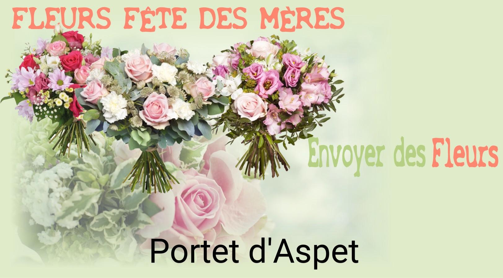 Bouquet de Fête des Mères livré à Portet-d'Aspet